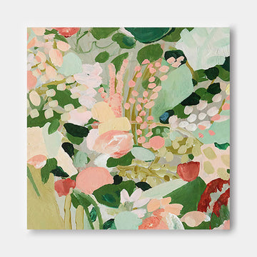 Blomsterlærredskunst #FL023
