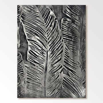 Plaster Painting "Armand Noir“