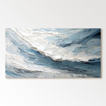 Plaster Painting "Serenity in Motion"