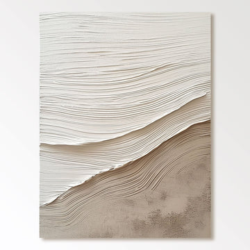 Plaster Painting "Voile"