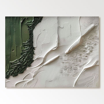 Plaster Painting "Whispering Meadows"
