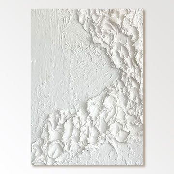 Textured Painting "Winter's Embrace"