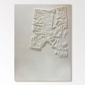 Wabi Sabi maleri "Adèle Fragmentée"