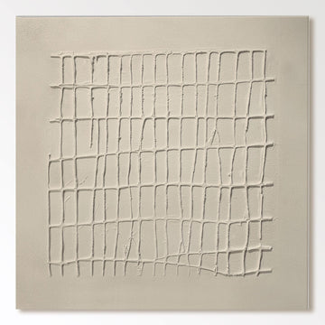 Wabi Sabi Painting "Aurélie Linéaire”