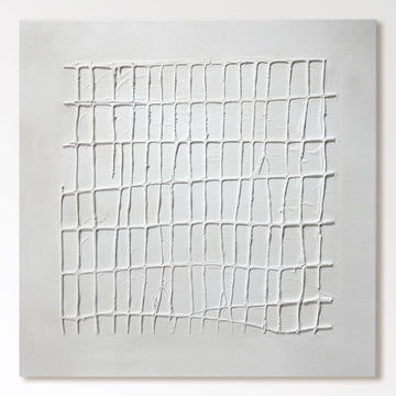 Wabi Sabi-maleriet "Flettet stilhed"