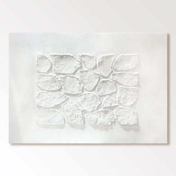 Wabi Sabi Painting "Clara Pierreuse”