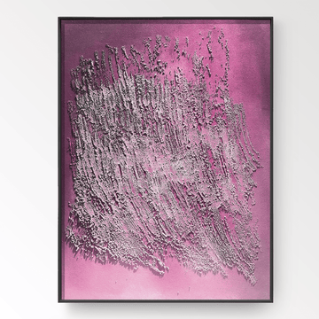 Wabi Sabi maleri "Écho Silencieux"