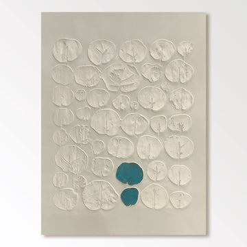 Wabi Sabi maleri "Élodie Unique"