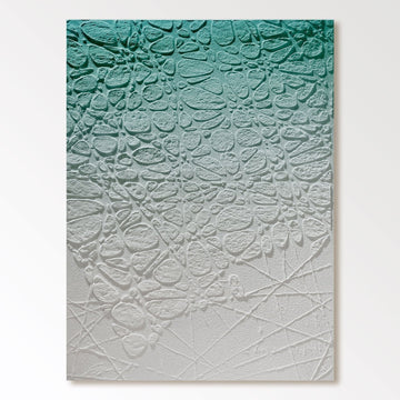 Wabi Sabi Painting "Fleur Miroitante“