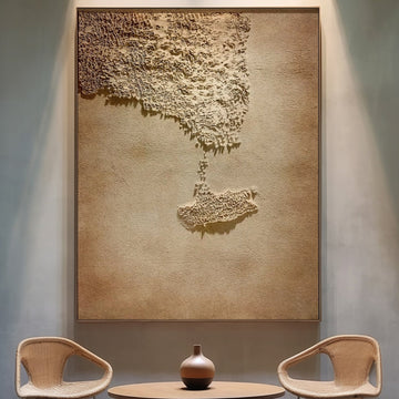Wabi Sabi Painting "Ombre Évanescente“