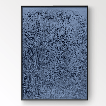 Wabi Sabi maleri "Sérénité Cachée"