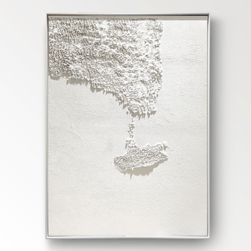 Wabi Sabi maleri "Verloren Stad"