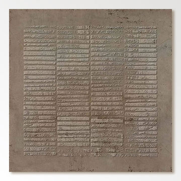 Wabi Sabi Painting "Whispers of the Past"