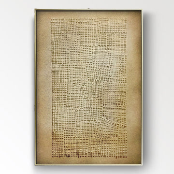 Wabi Sabi Painting "Woven Sand“
