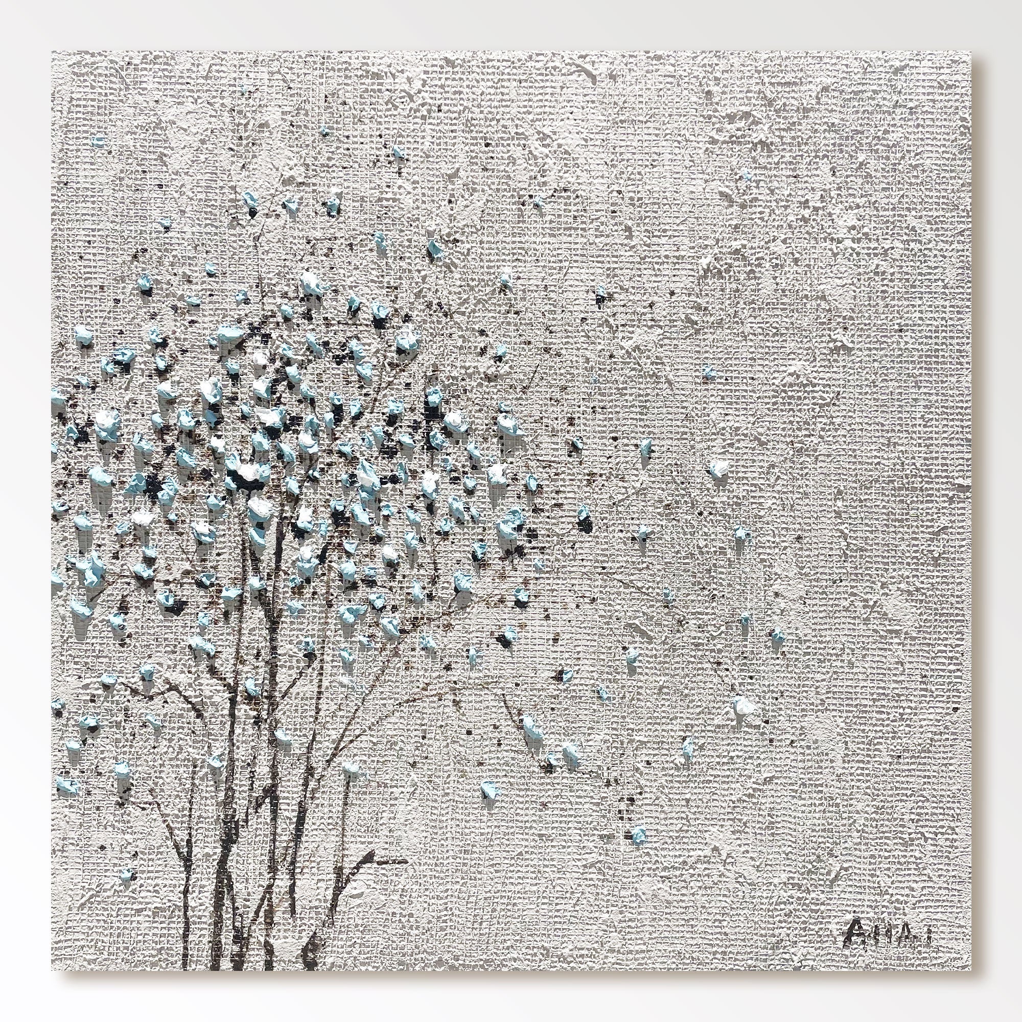Abstract Painting "Trädets Glimt”