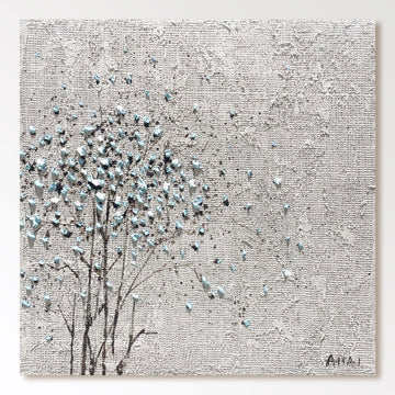 Abstract Painting "Trädets Glimt”