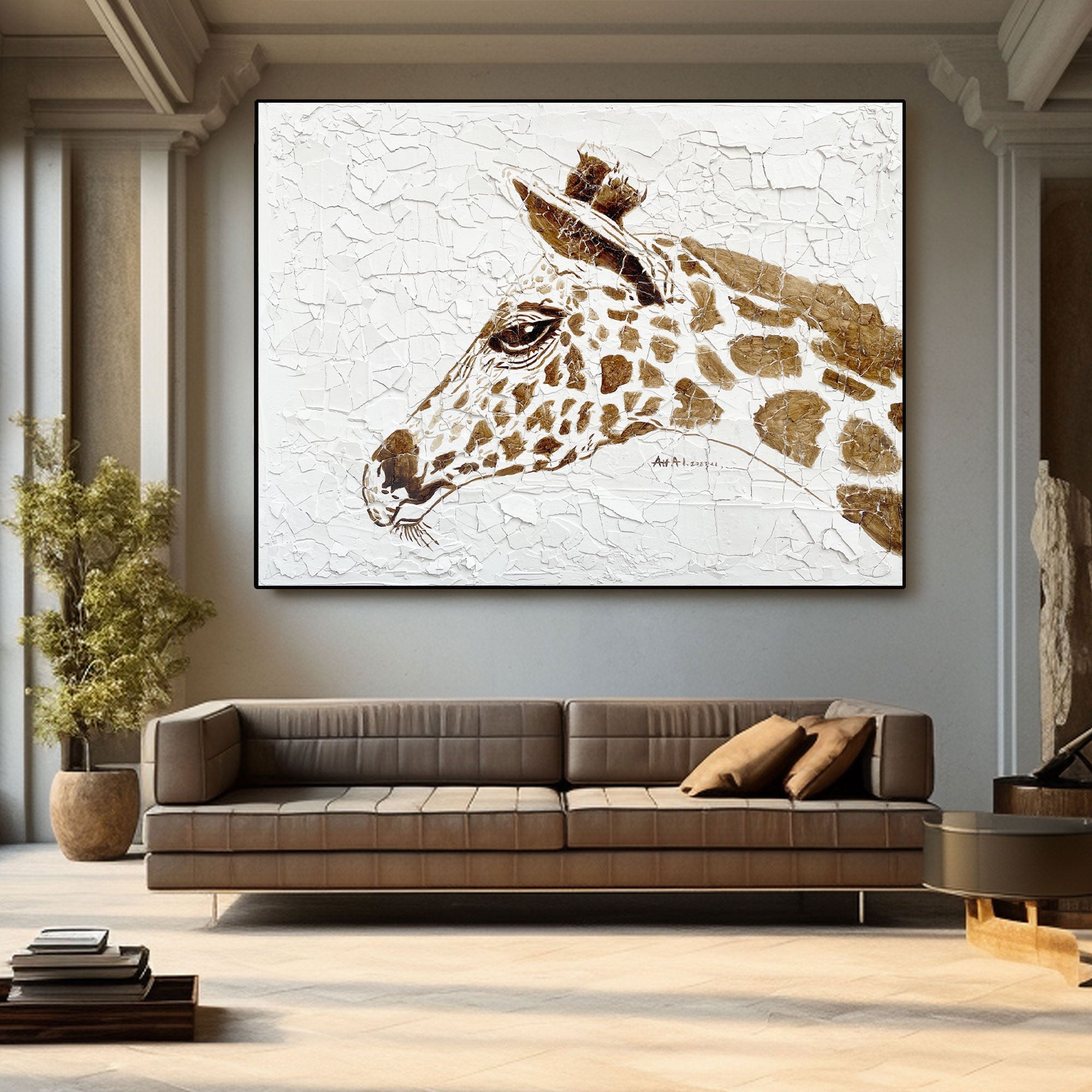 Abstract Painting "Distinção"