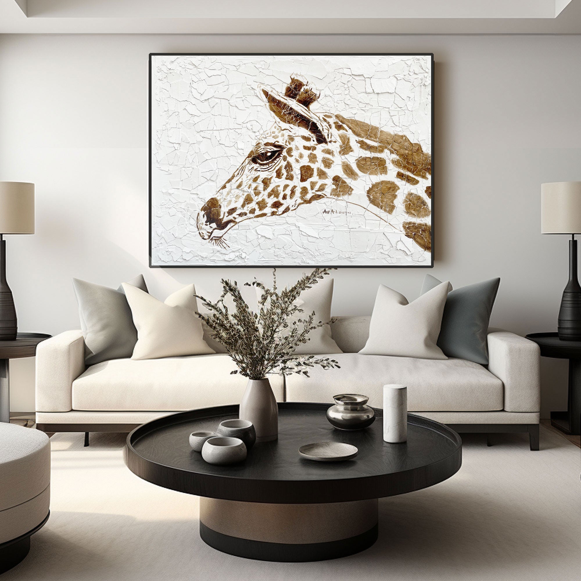 Abstract Painting "Distinção"