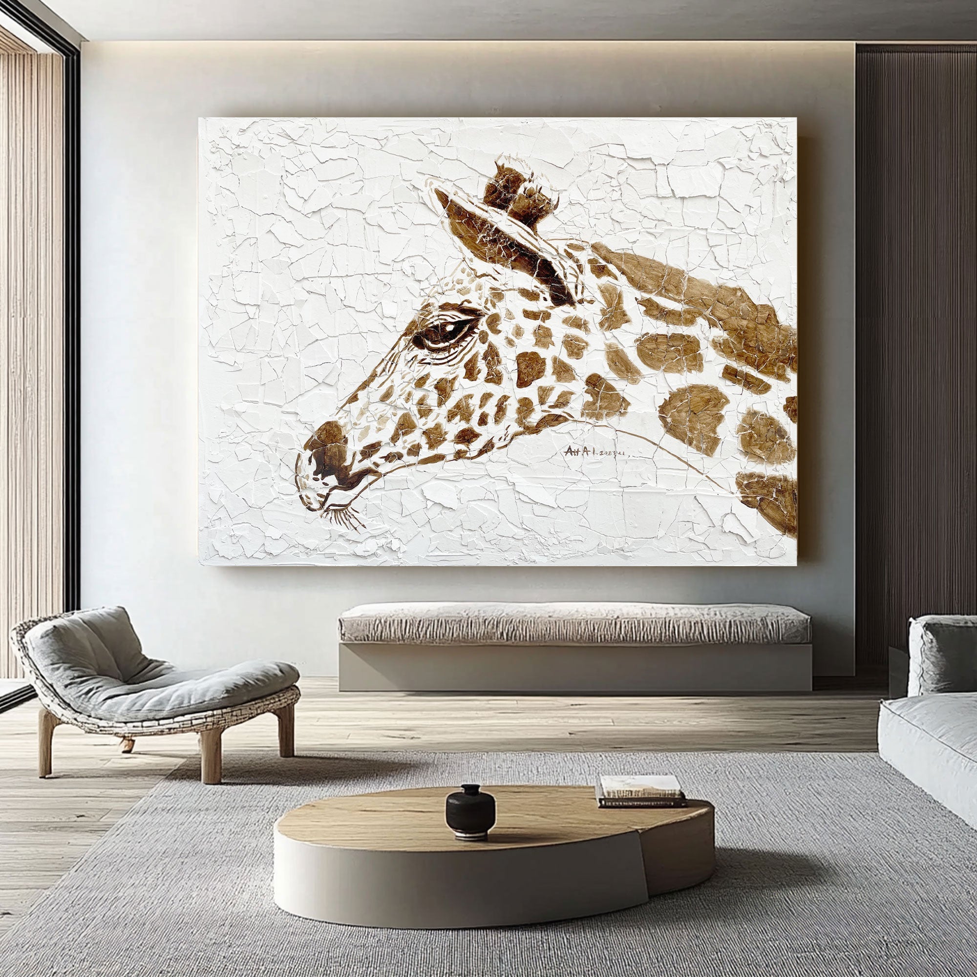 Abstract Painting "Distinção"
