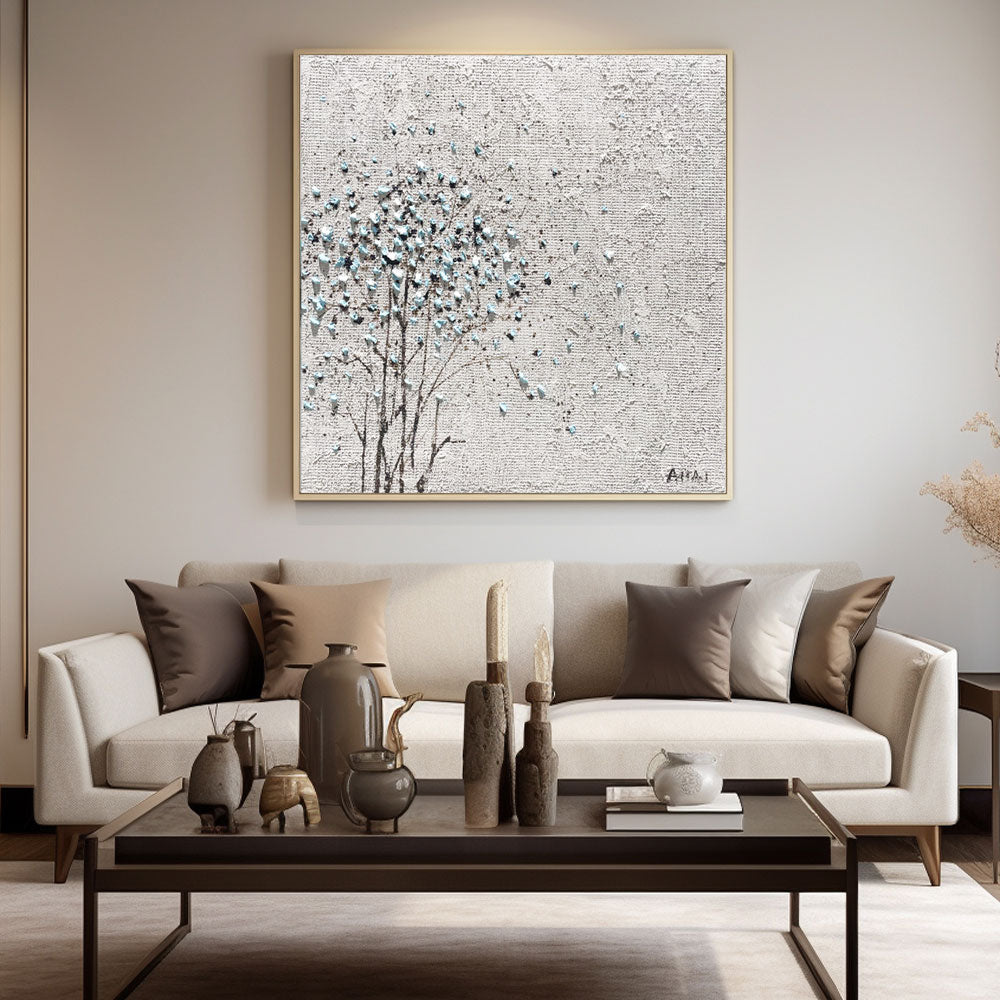 Abstract Painting "Trädets Glimt”