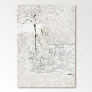 Abstract Painting "Bambusová Rozhodnutí”