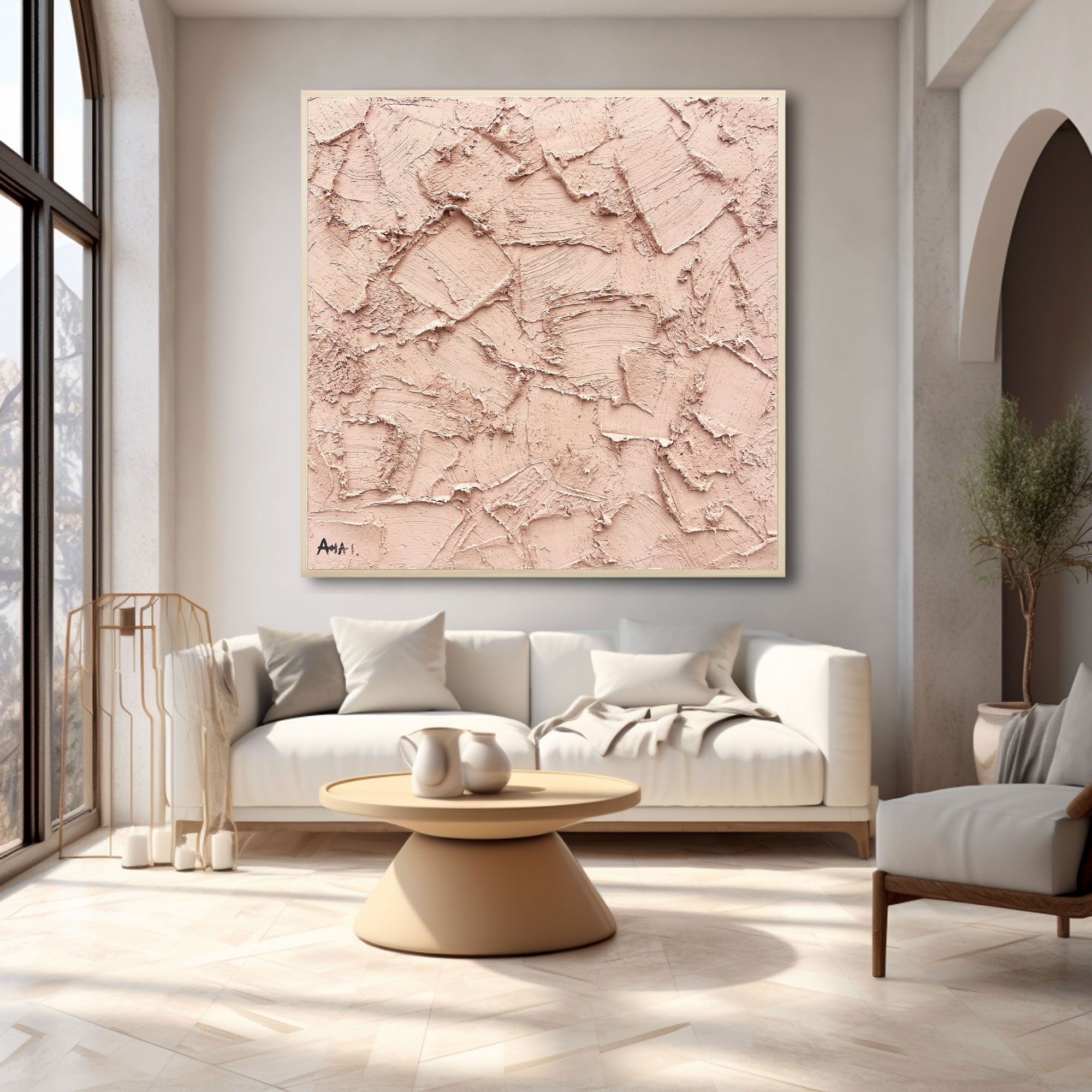 Abstract Painting "Texturální Poetika”