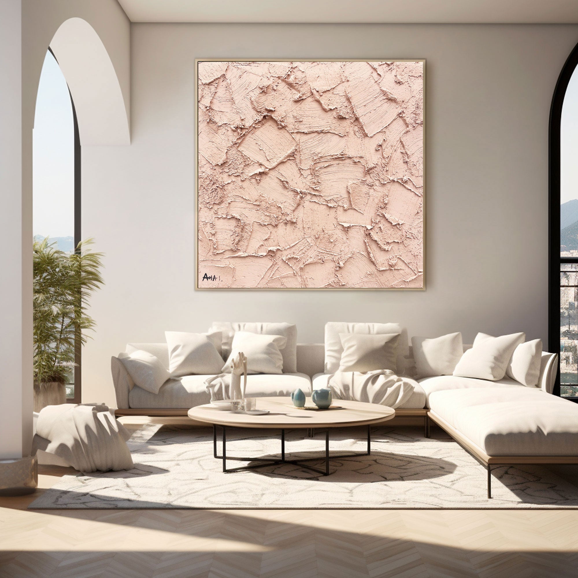 Abstract Painting "Texturální Poetika”