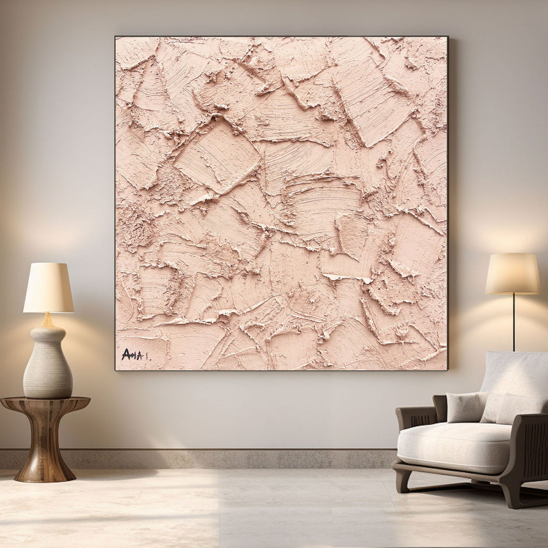 Abstract Painting "Texturální Poetika”