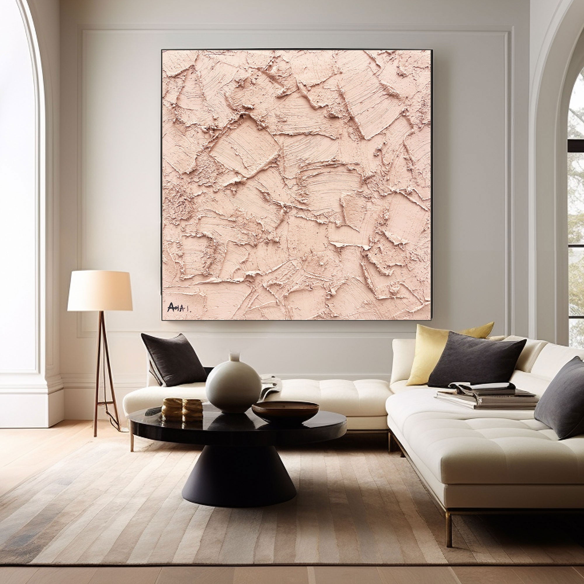 Abstract Painting "Texturální Poetika”