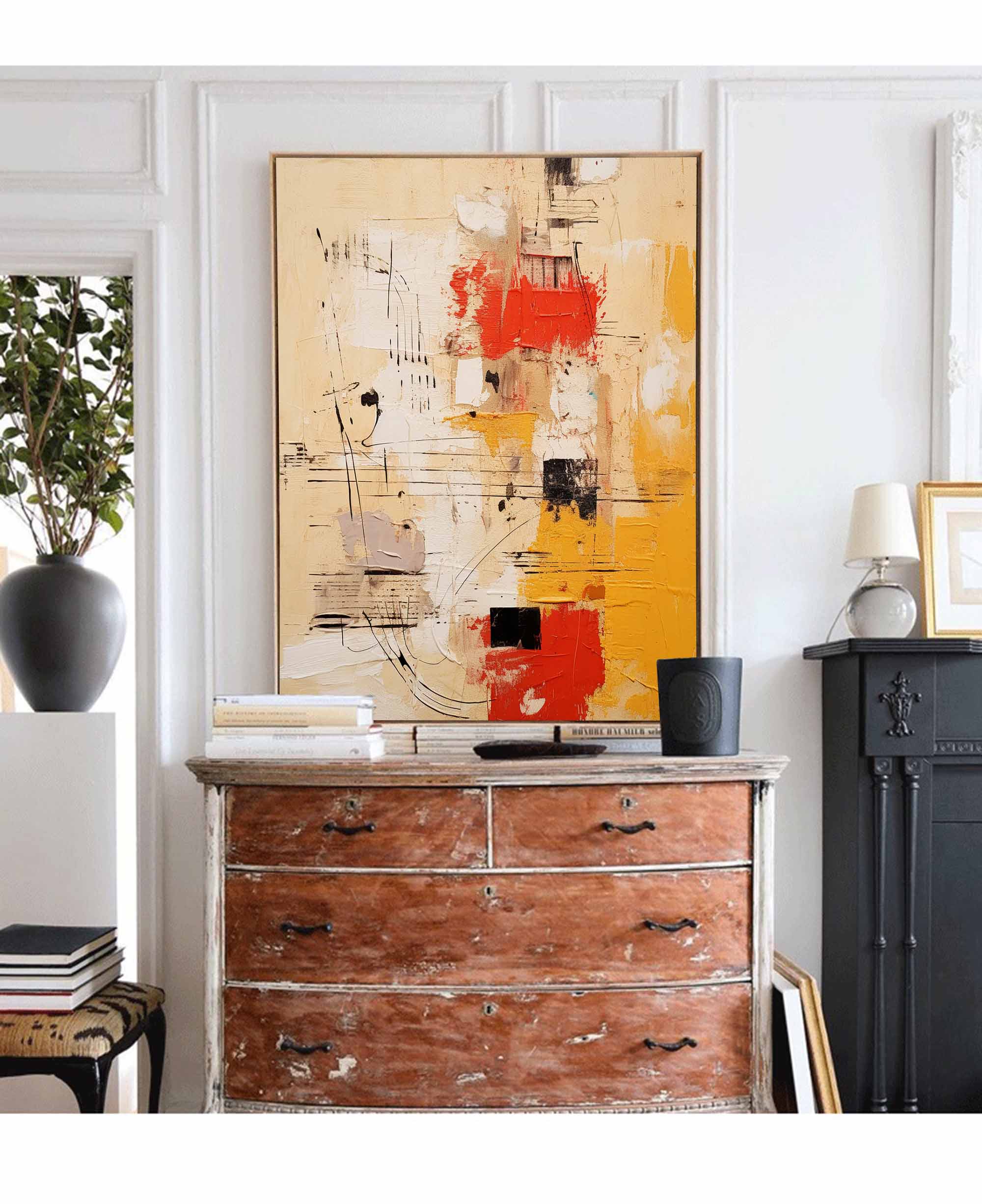 Abstract Canvas Art #AB186