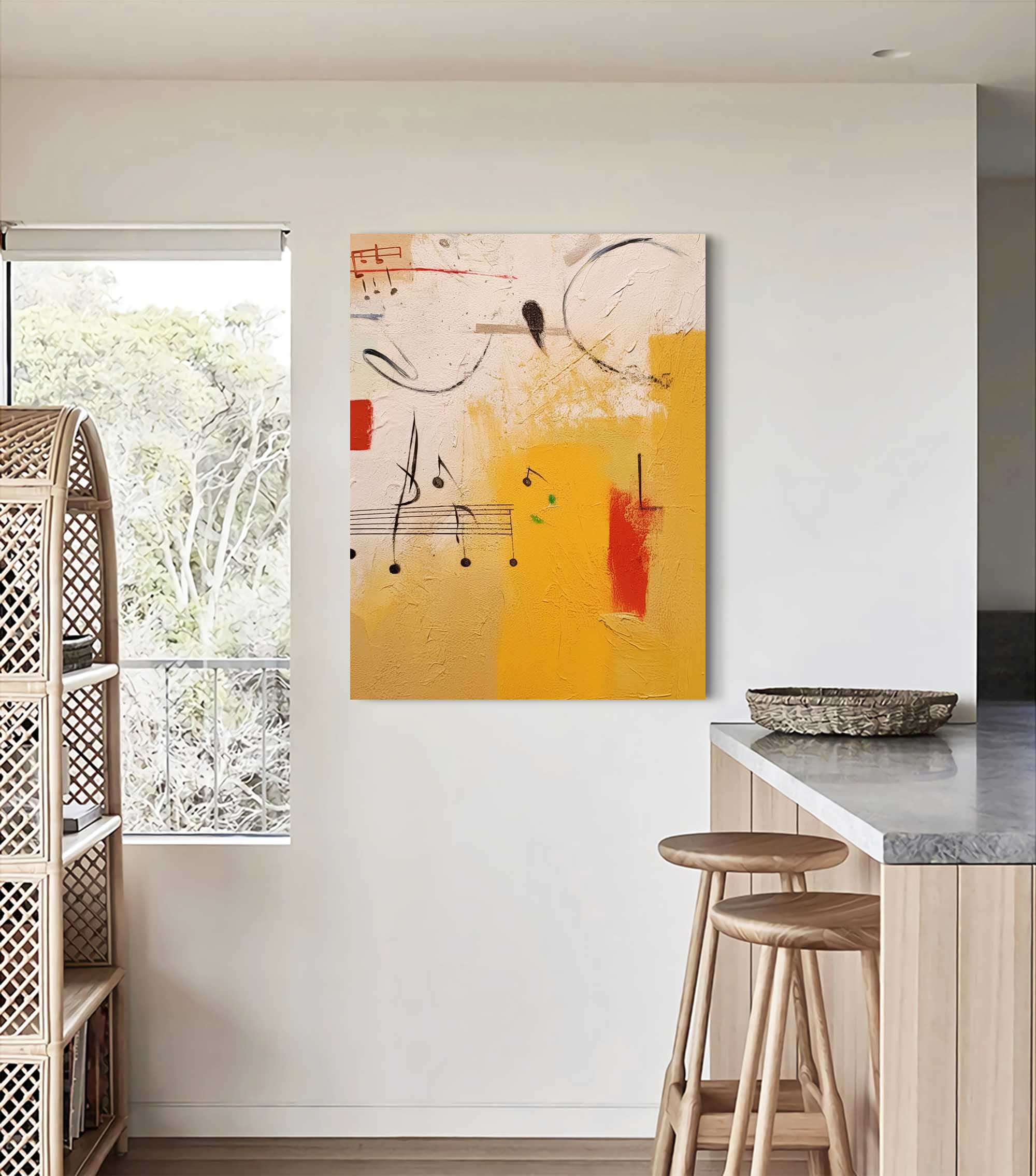 Abstract Canvas Art #AB162