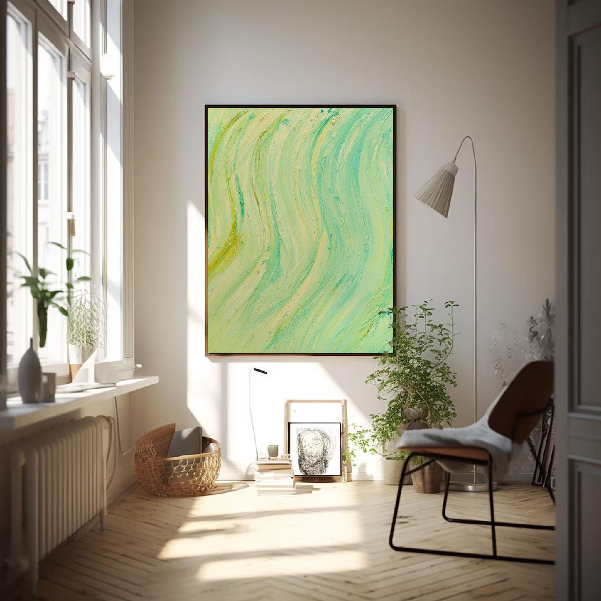 Minimalistische Leinwandkunst #MI070
