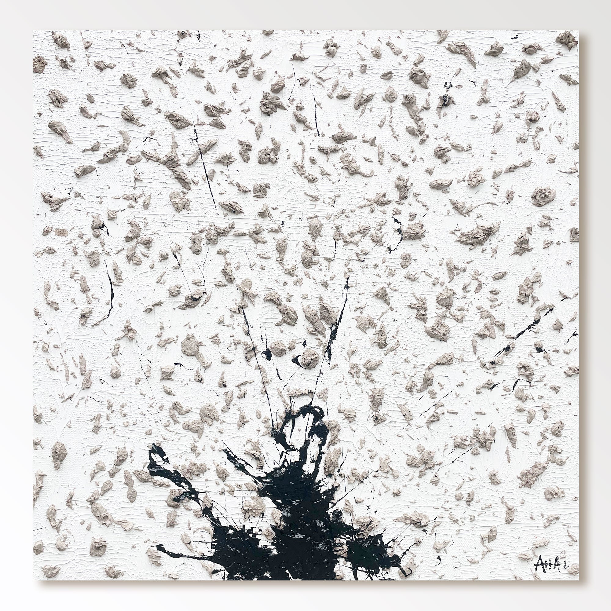 Abstract Painting "Ekvilibrium Vzrůstu”