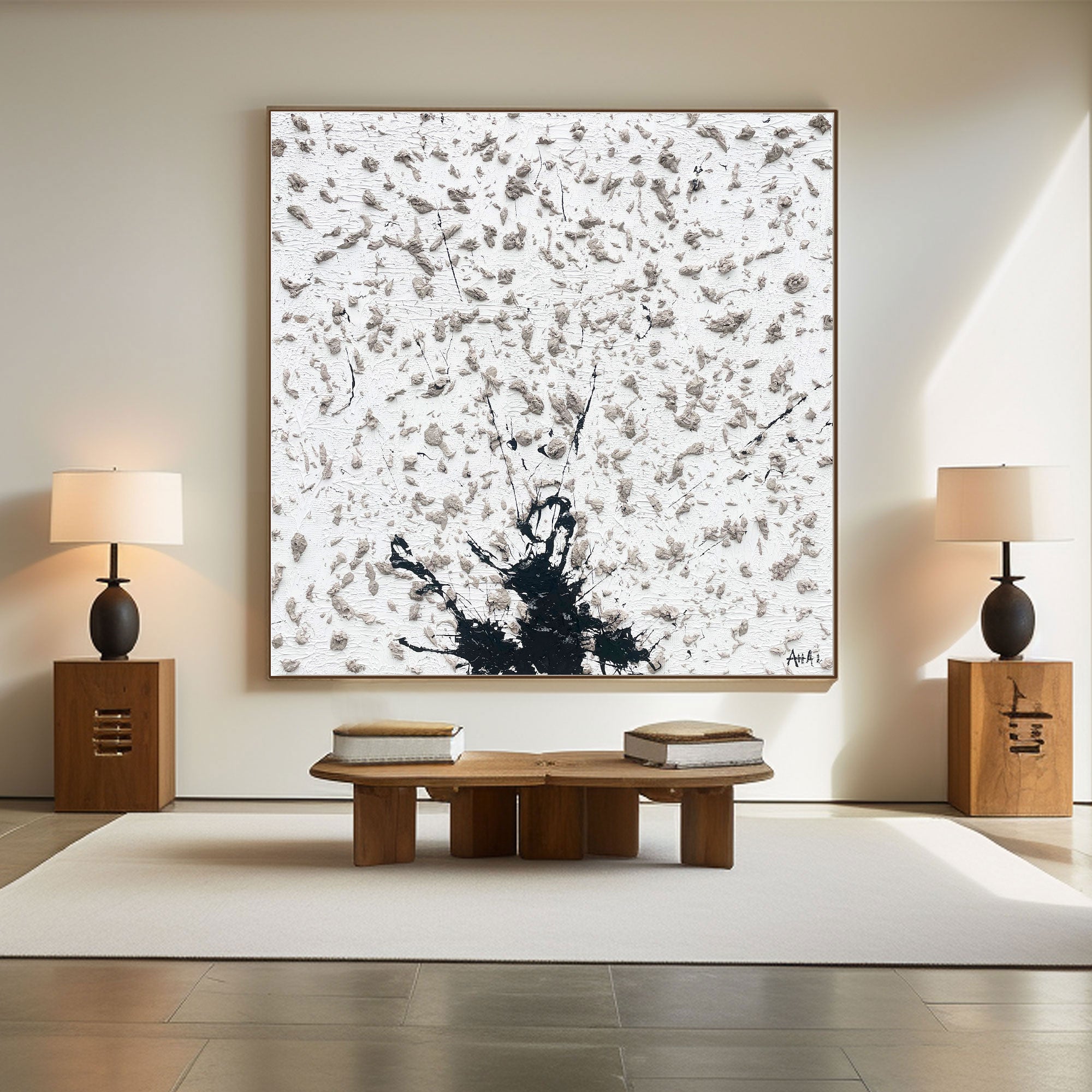 Abstract Painting "Ekvilibrium Vzrůstu”