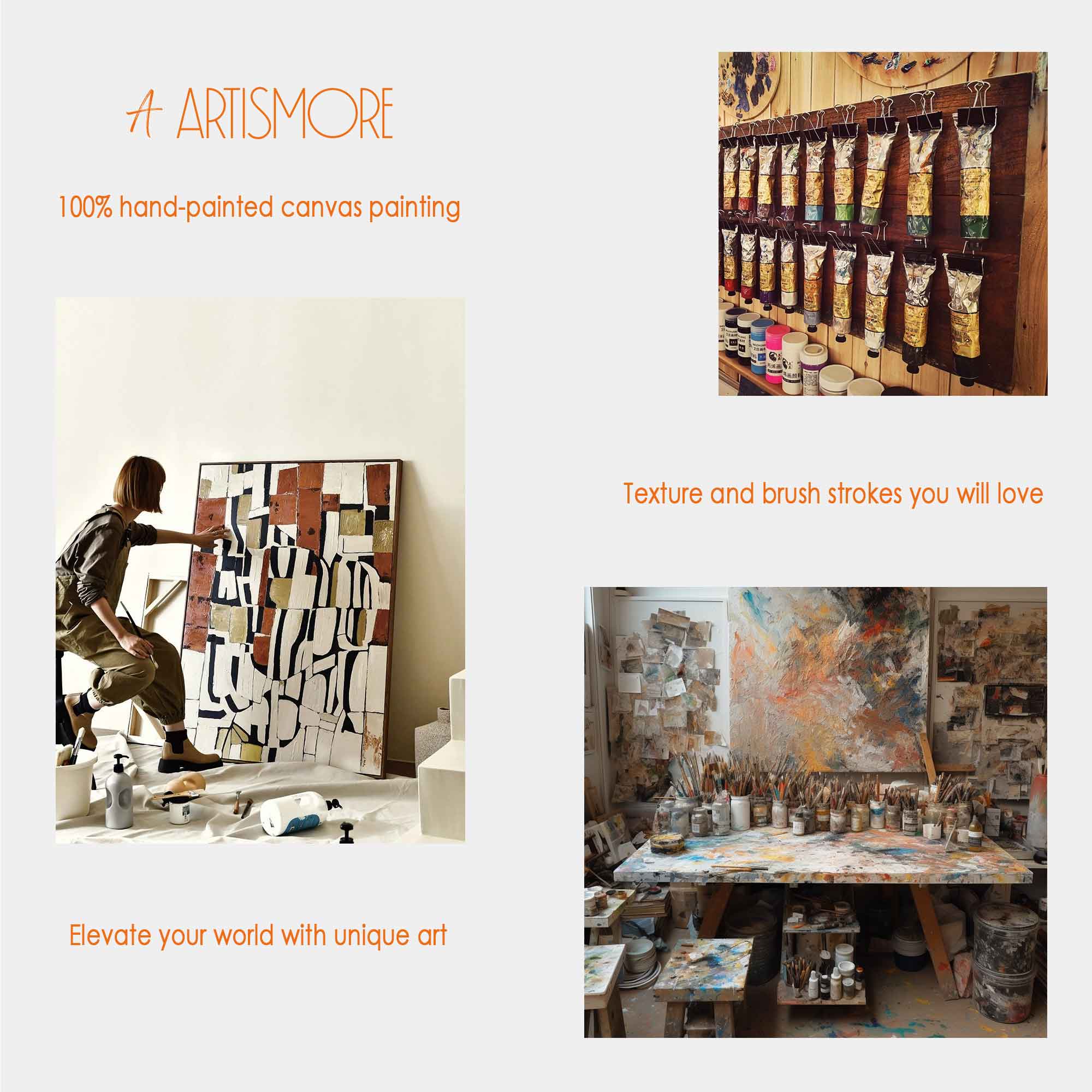 Abstract Canvas Art #AB307
