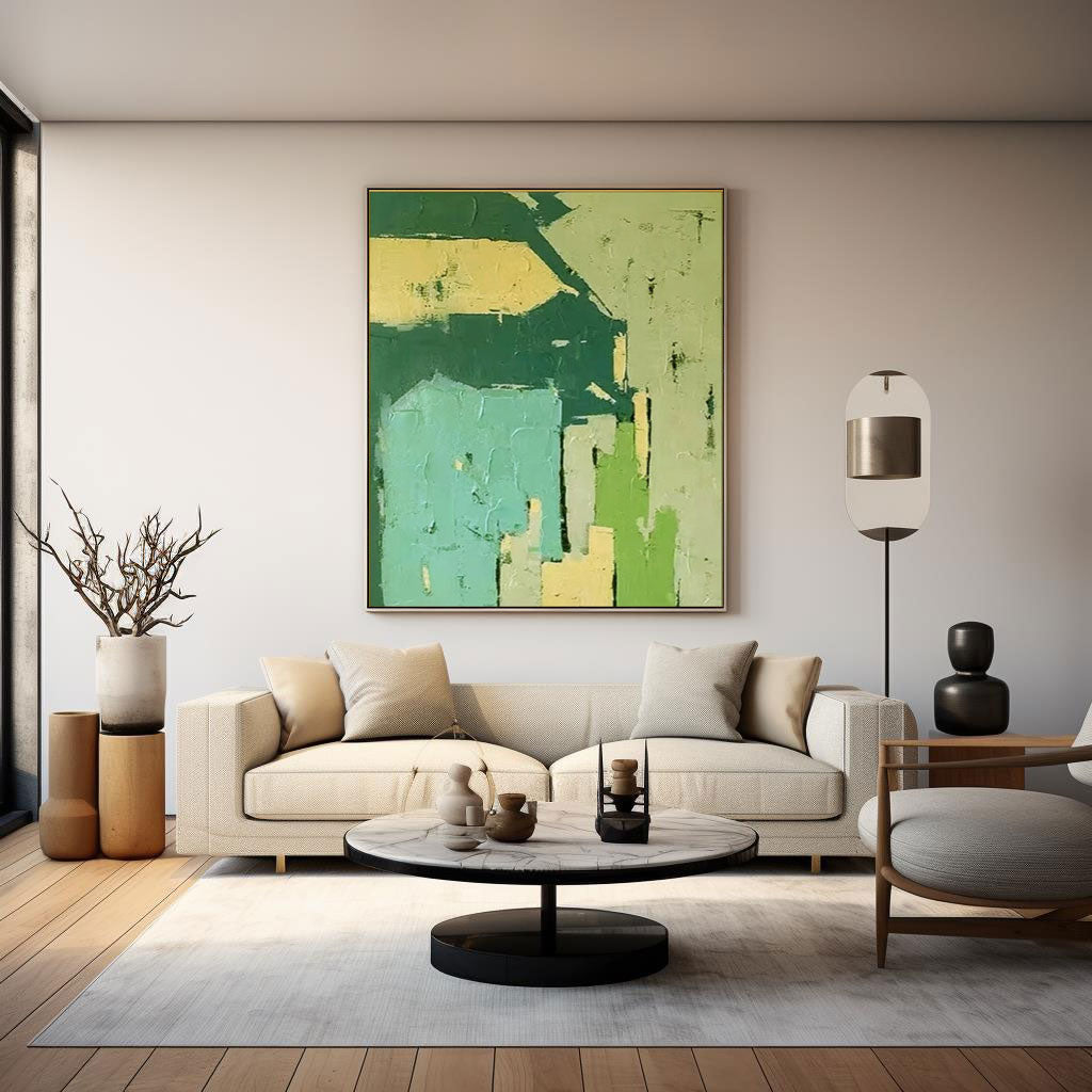 Abstract Canvas Art #AB076