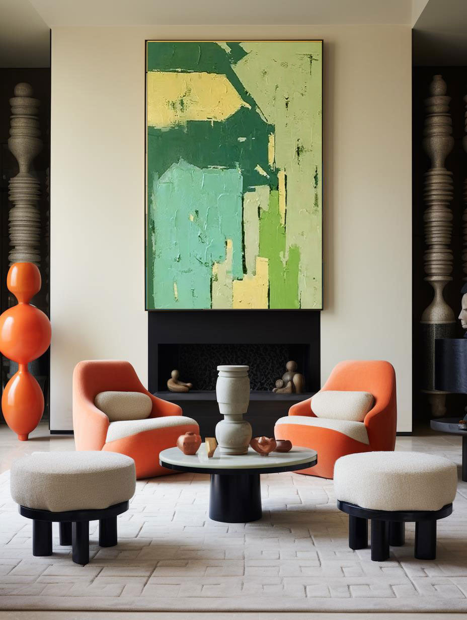 Abstract Canvas Art #AB076