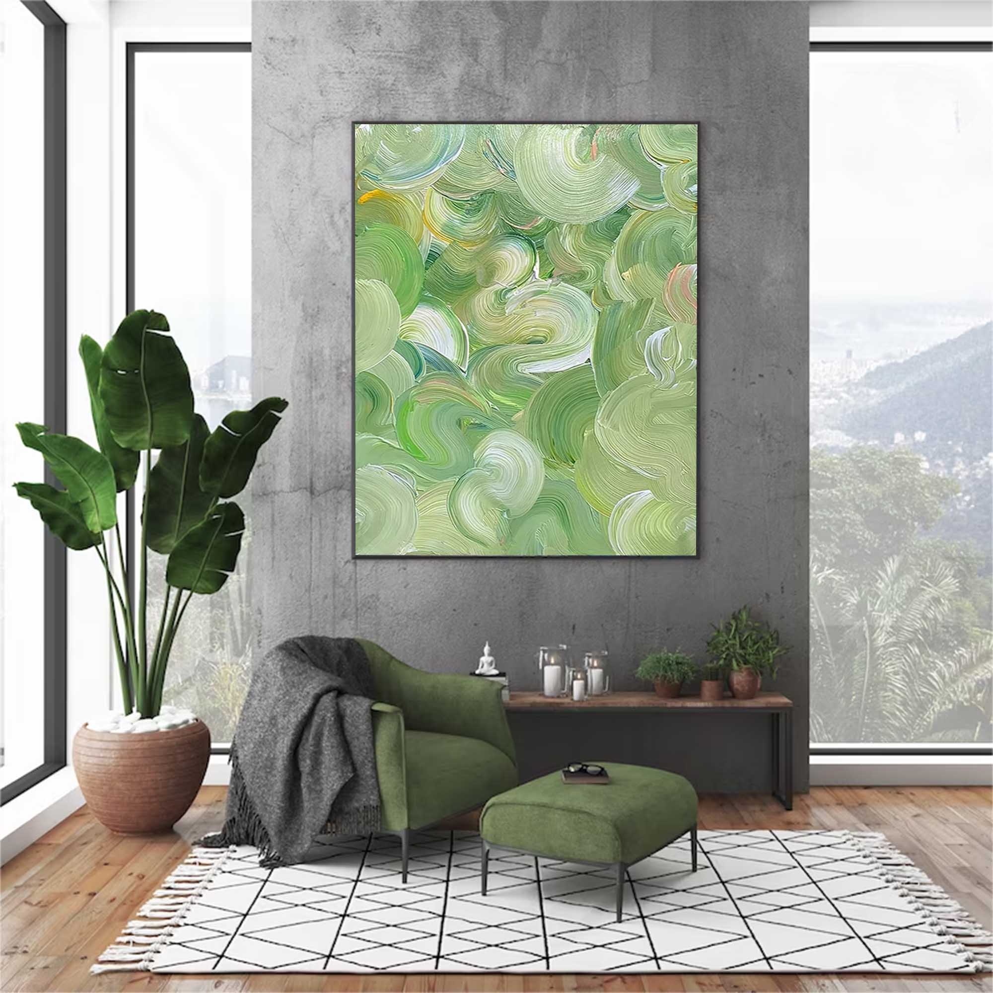 Abstract Canvas Art #AB129