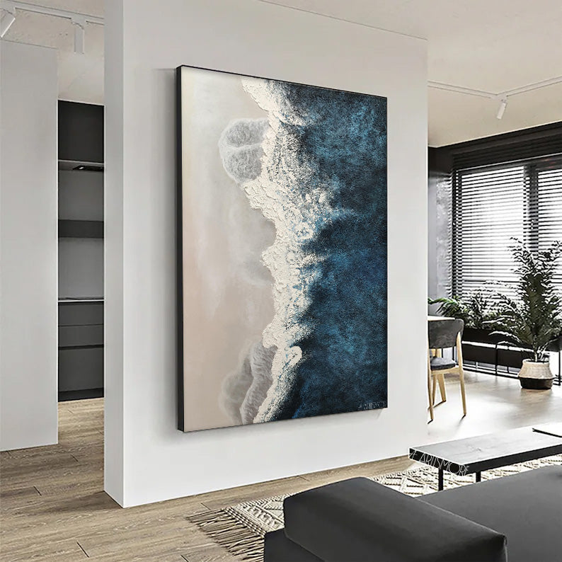 Strand &amp; Hav Lærredskunst #BE013