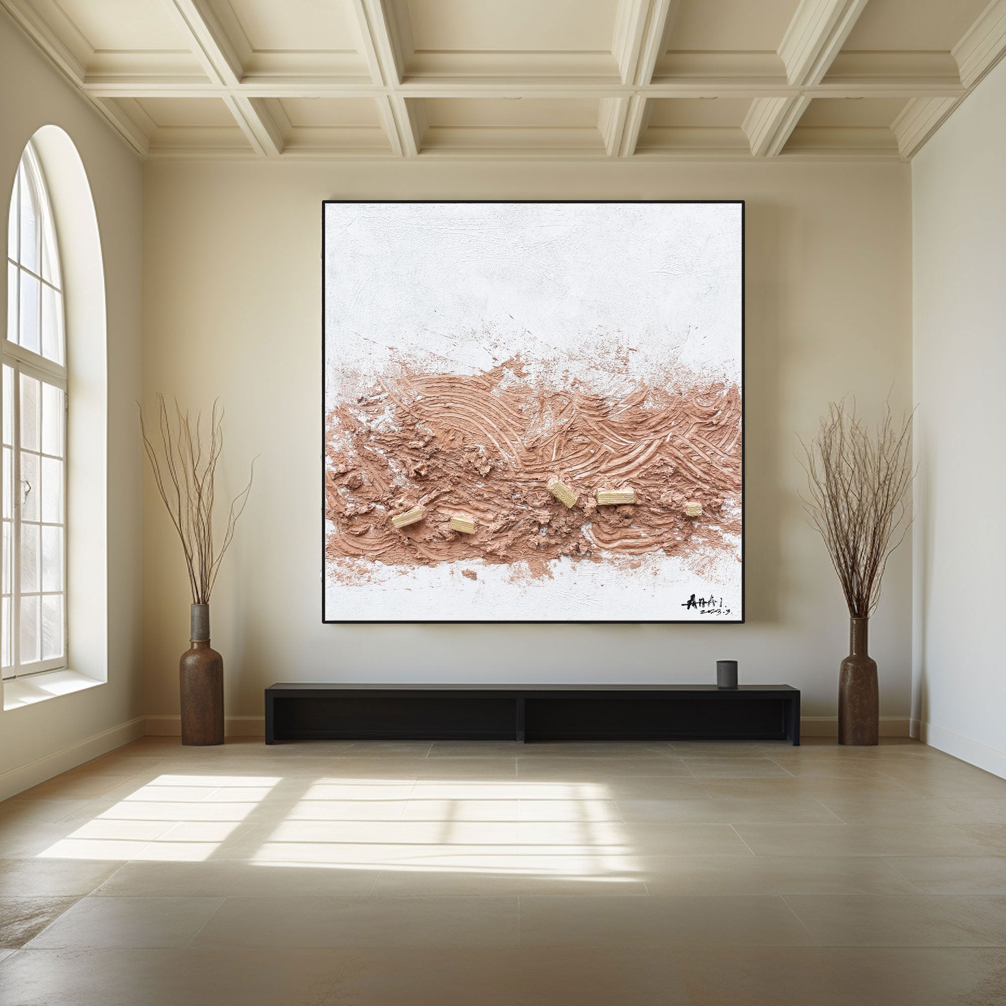 Abstract Painting "Pouť Země”