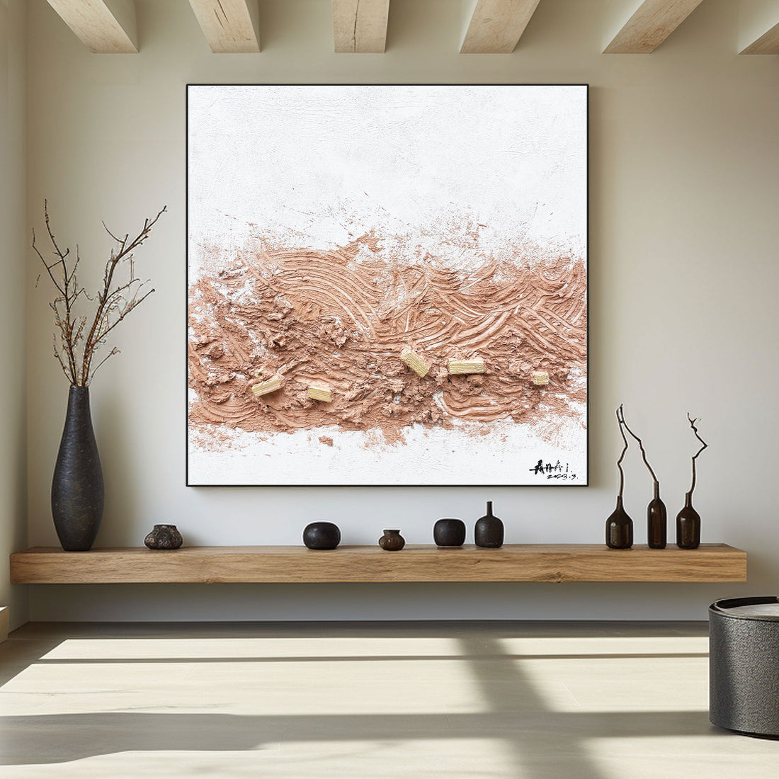 Abstract Painting "Pouť Země”