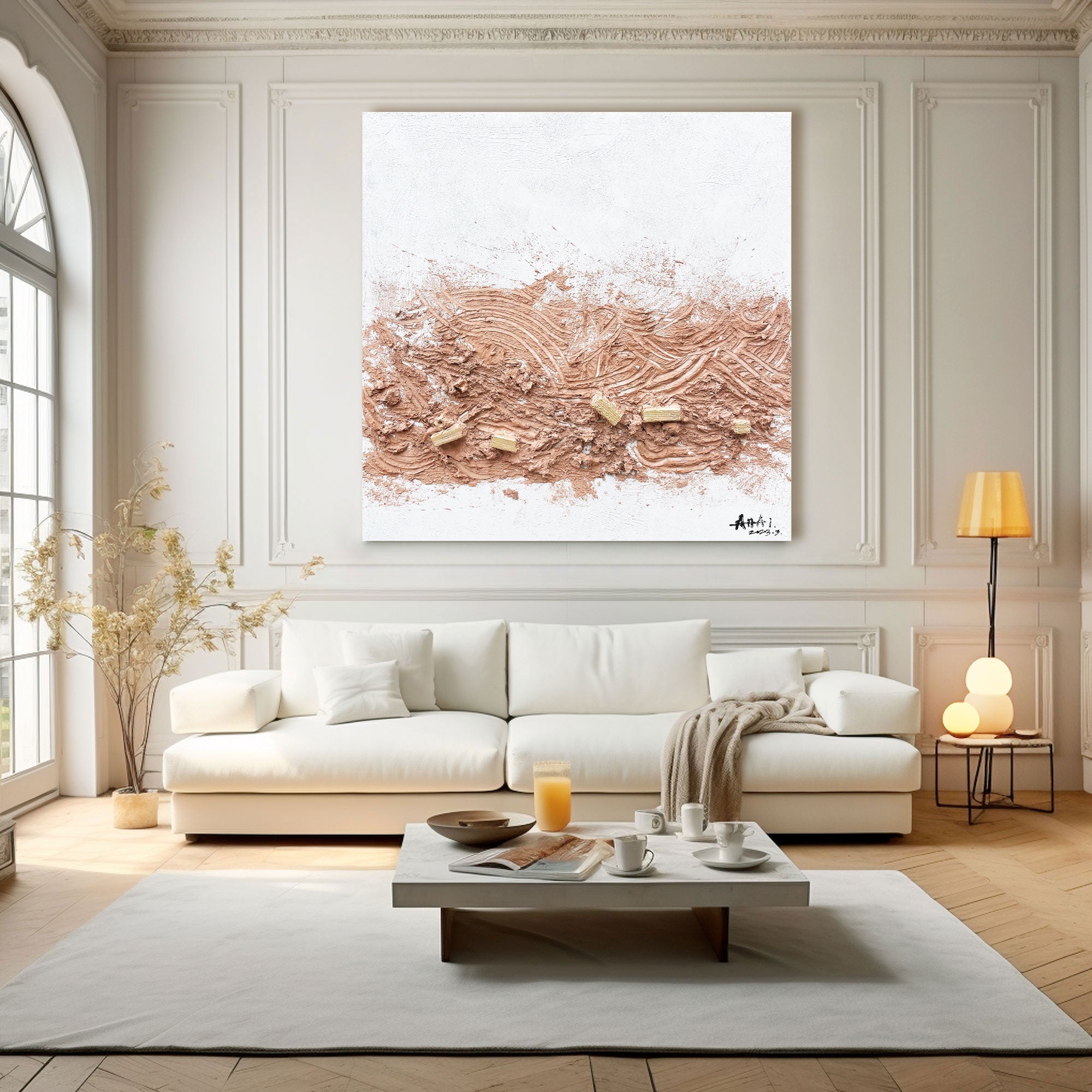 Abstract Painting "Pouť Země”