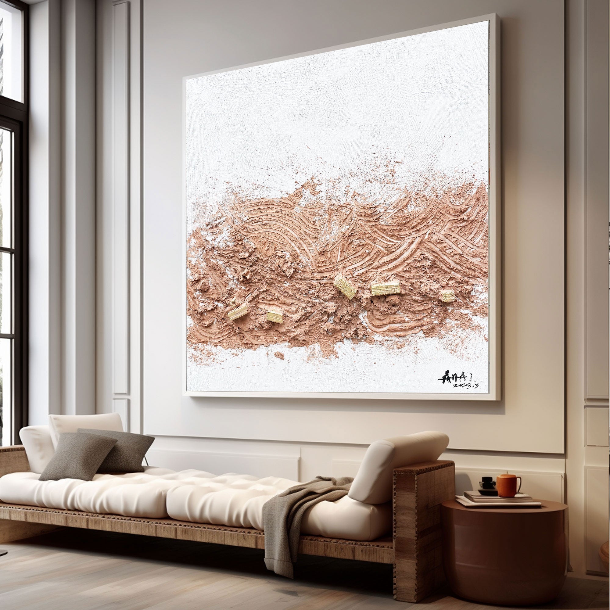Abstract Painting "Pouť Země”