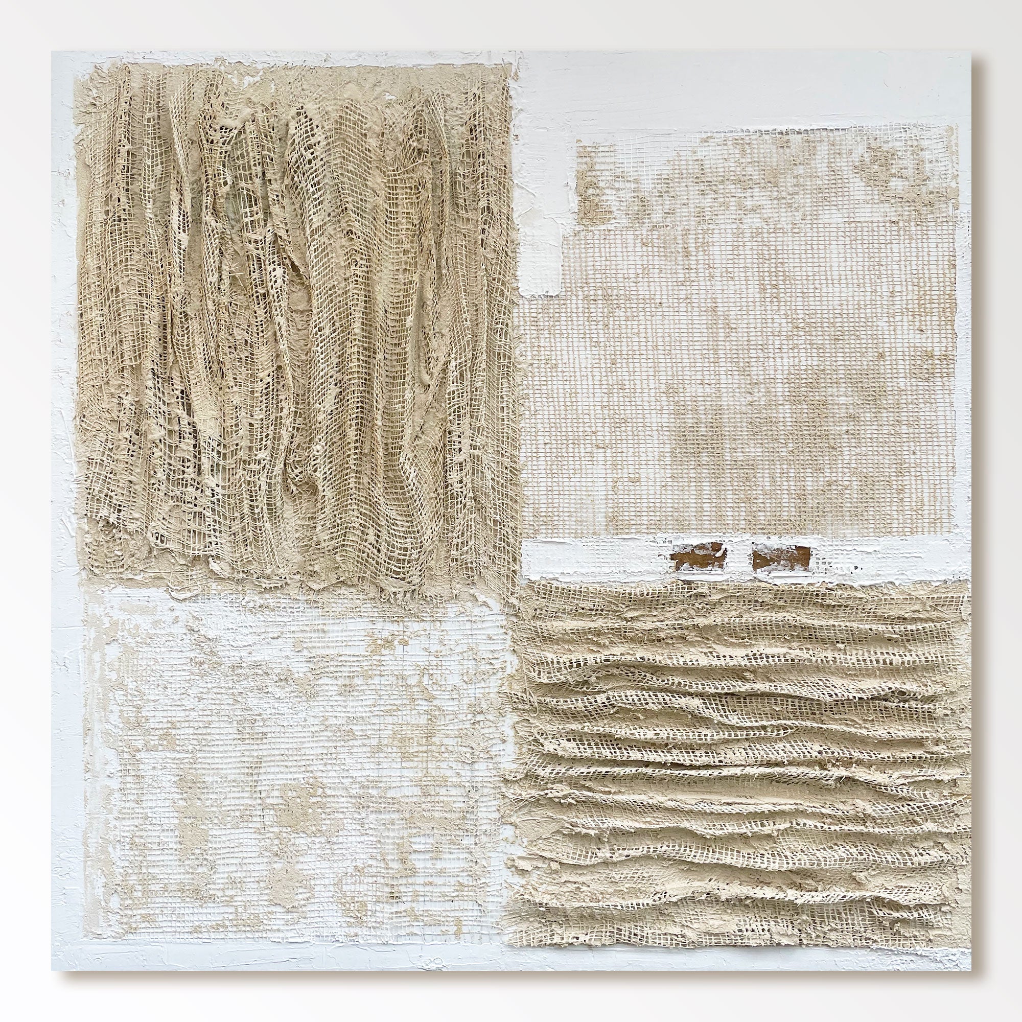 Abstract Painting "Capas de Memoria”