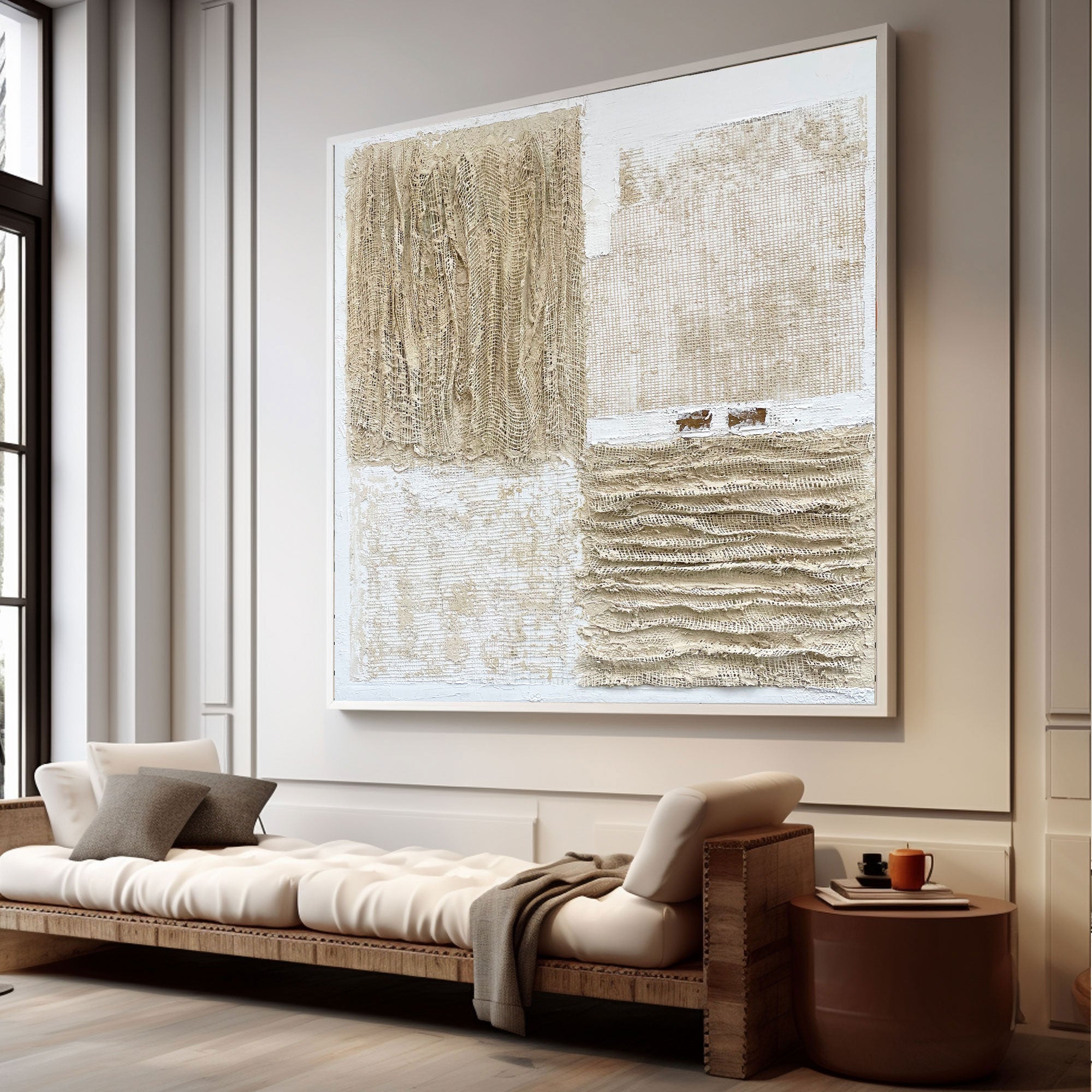 Abstract Painting "Capas de Memoria”