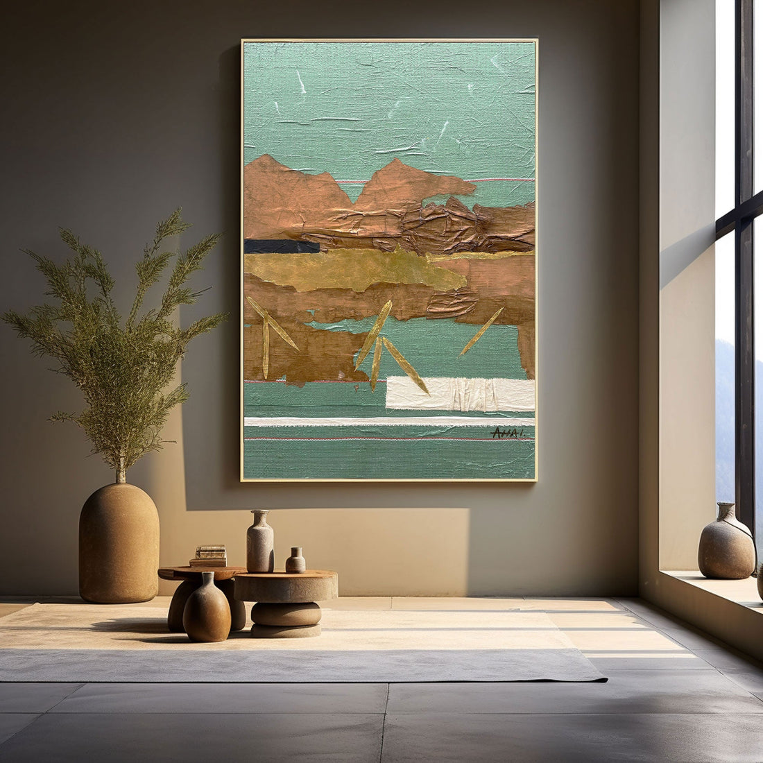 Abstract Painting "Paisaje Interior”