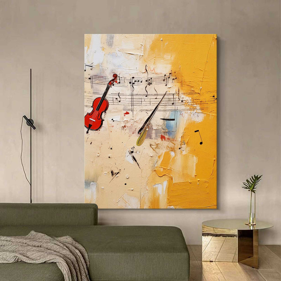 Abstract Canvas Art #AB156