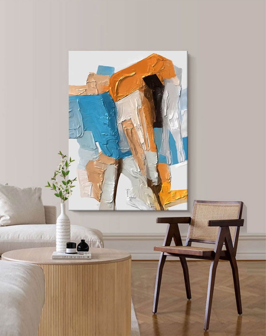 Abstract Canvas Art #AB102