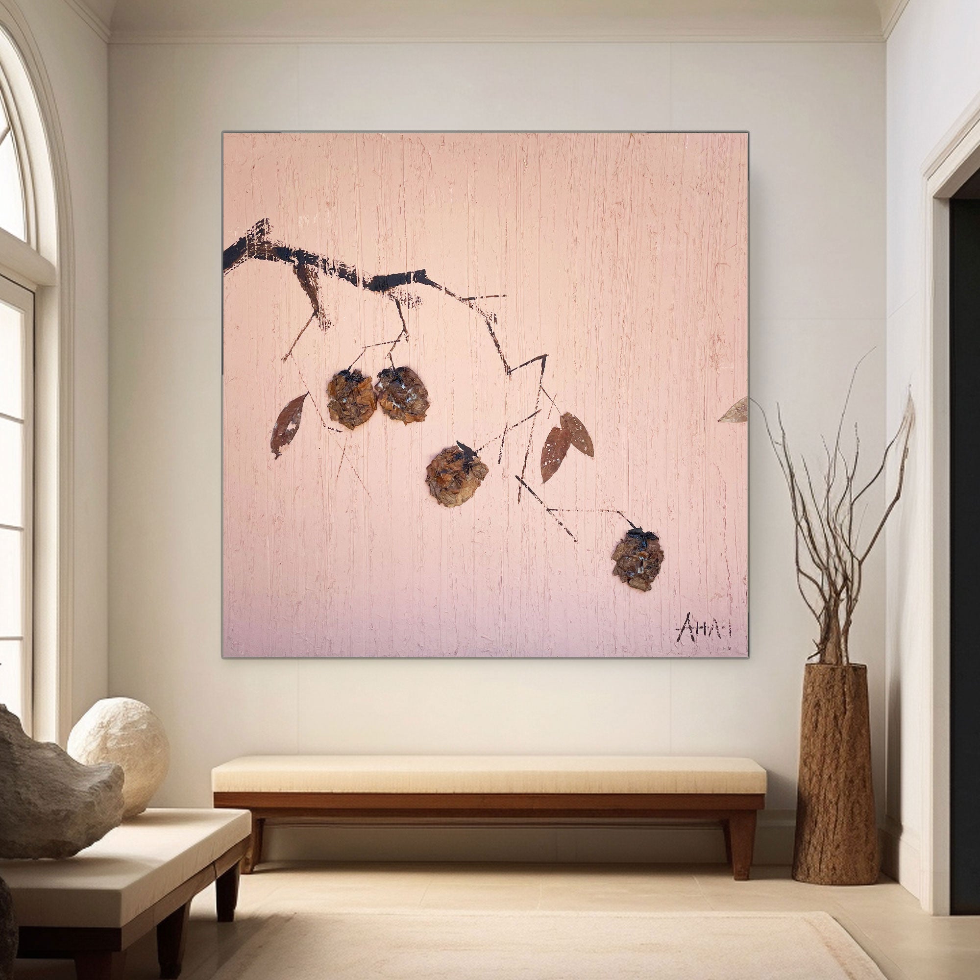Abstract Painting "Skogens Minne”