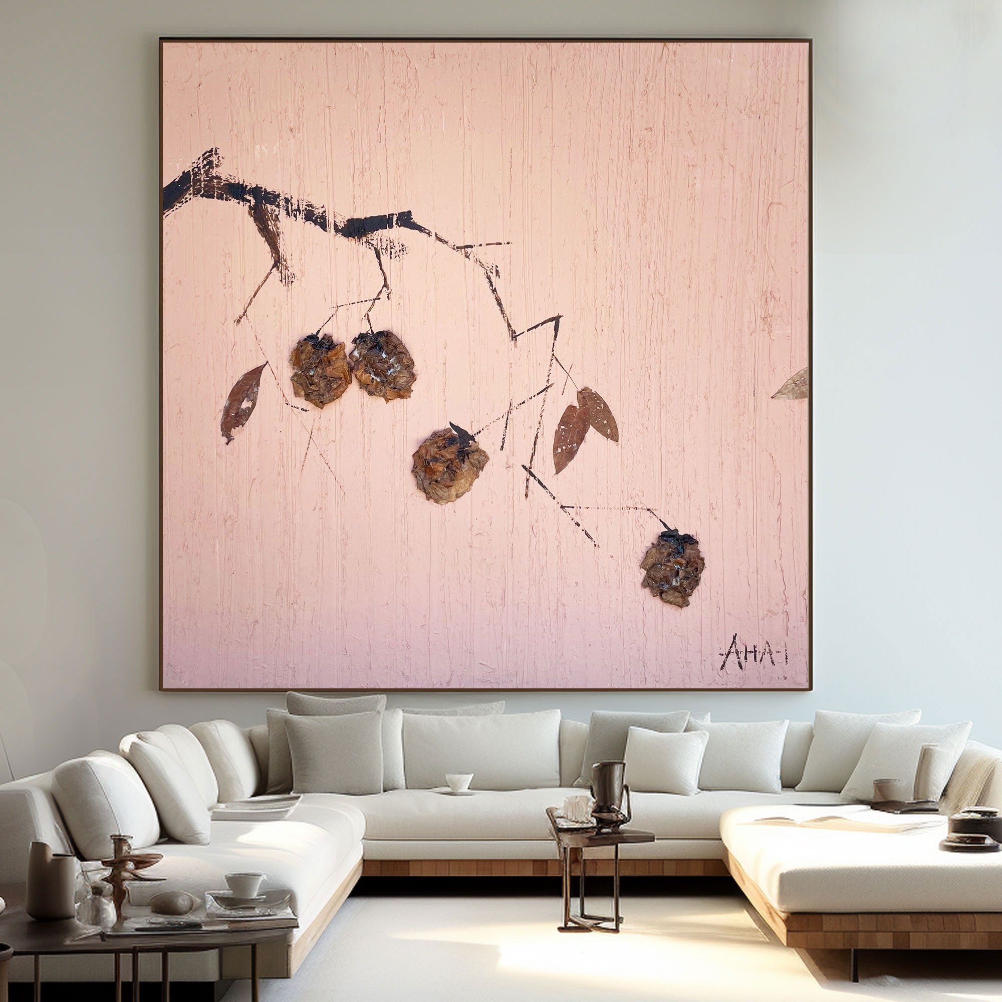 Abstract Painting "Skogens Minne”
